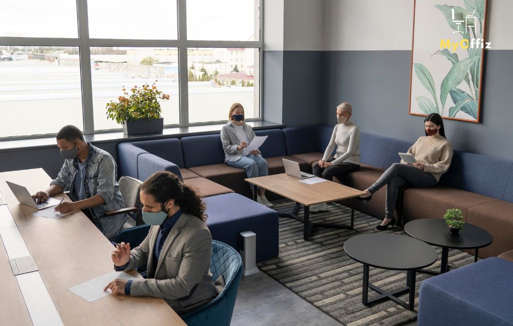 Coworking space in Udyog Vihar