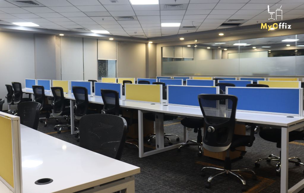Modern coworking office space in Gurgaon